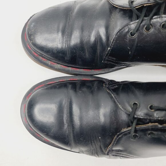 Dr. Martens Men\'s Black Red 1461 Stitch Leather Lace Up Oxford Shoes Size 10 main image 5